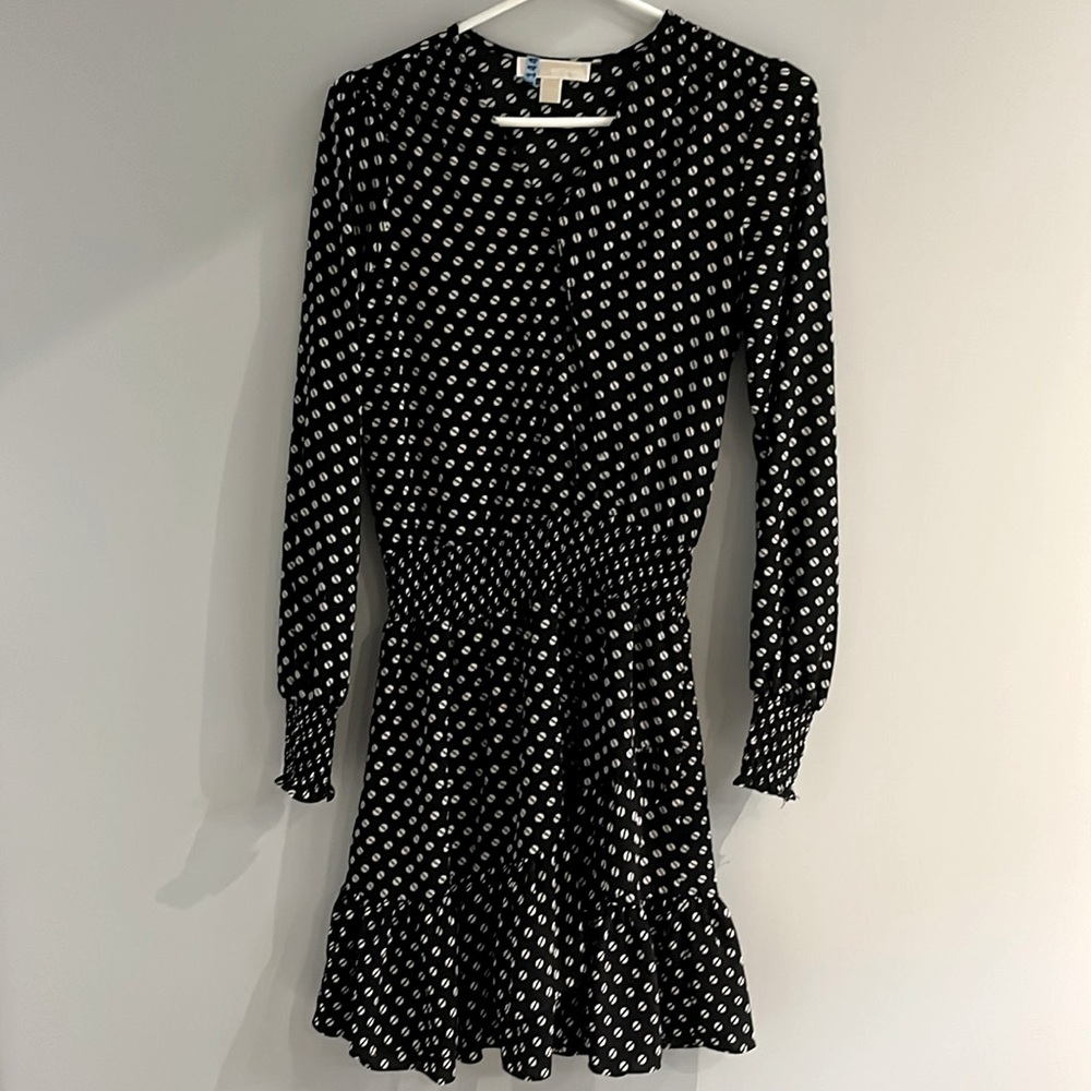 Michael Kors black and white dress
